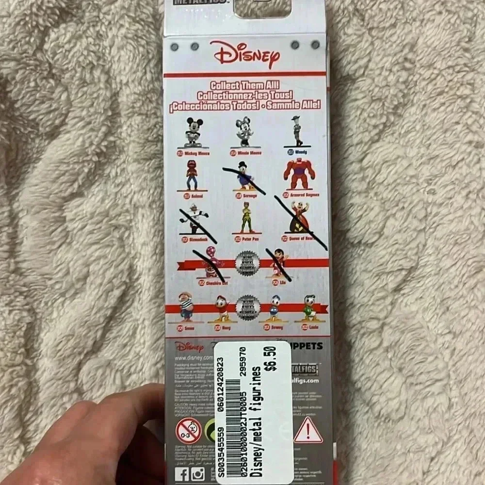 Disney Nano Metalfigs 5 Pack Queen of Hearts Scrooge Gizmoduck Lilo Cheshire Cat - Picture 5 of 7